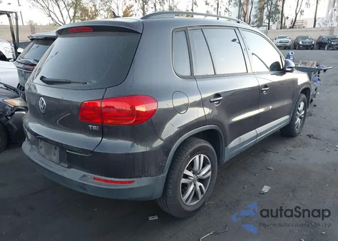 2016 Volkswagen Tiguan S из США, поврежденный, VIN WVGAV7AX6GW538022